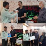 دیدار فرماندهی انتظامی شهرستان دزفول با خانواده شهید آریان پور