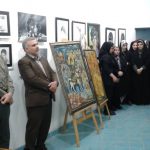افتتاح نمایشگاه نقاشی در شهرستان دزفول